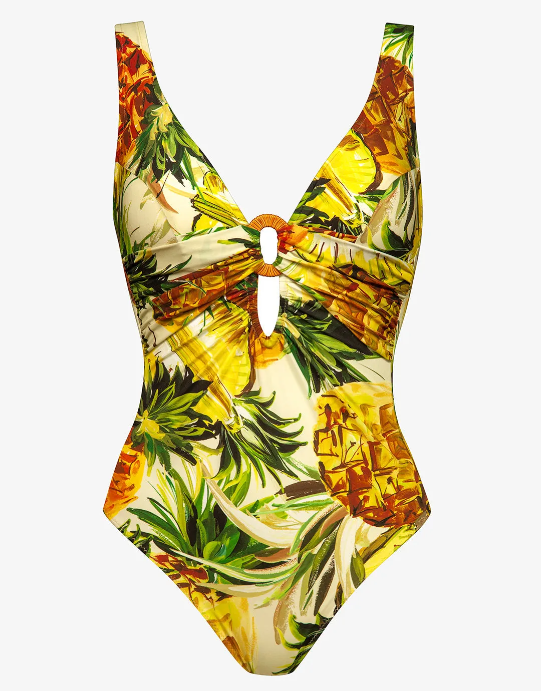 Optimist Plunge Swimsuit - Pina Colada