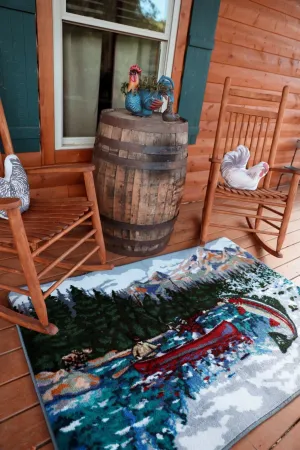 Paint By Numbers Area Rug serving tray, cheese board