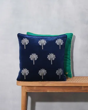 Palm Shimmer Cushion Cover accent chair, modern chair