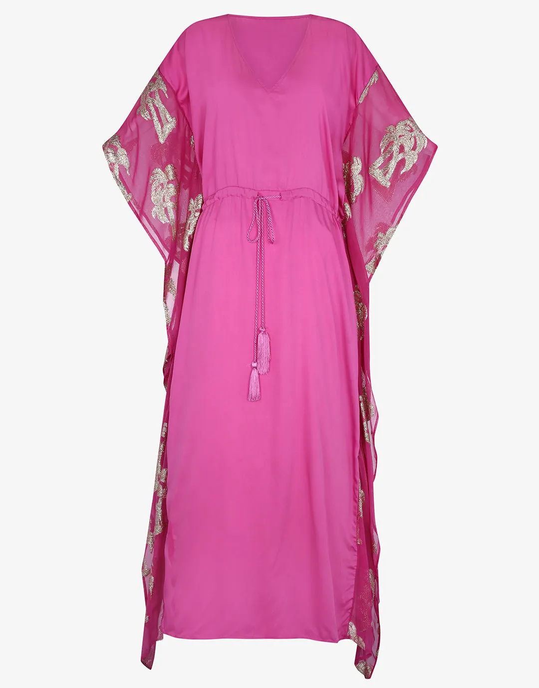 Palm Tree Kaftan - Pink