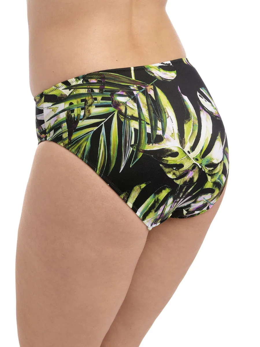 Palm Valley Bikini Brief - Black