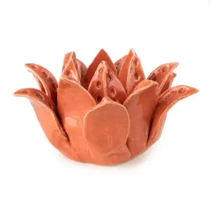 Paradise Flower Terracotta Tealight Holder kitchen essentials, utensils set