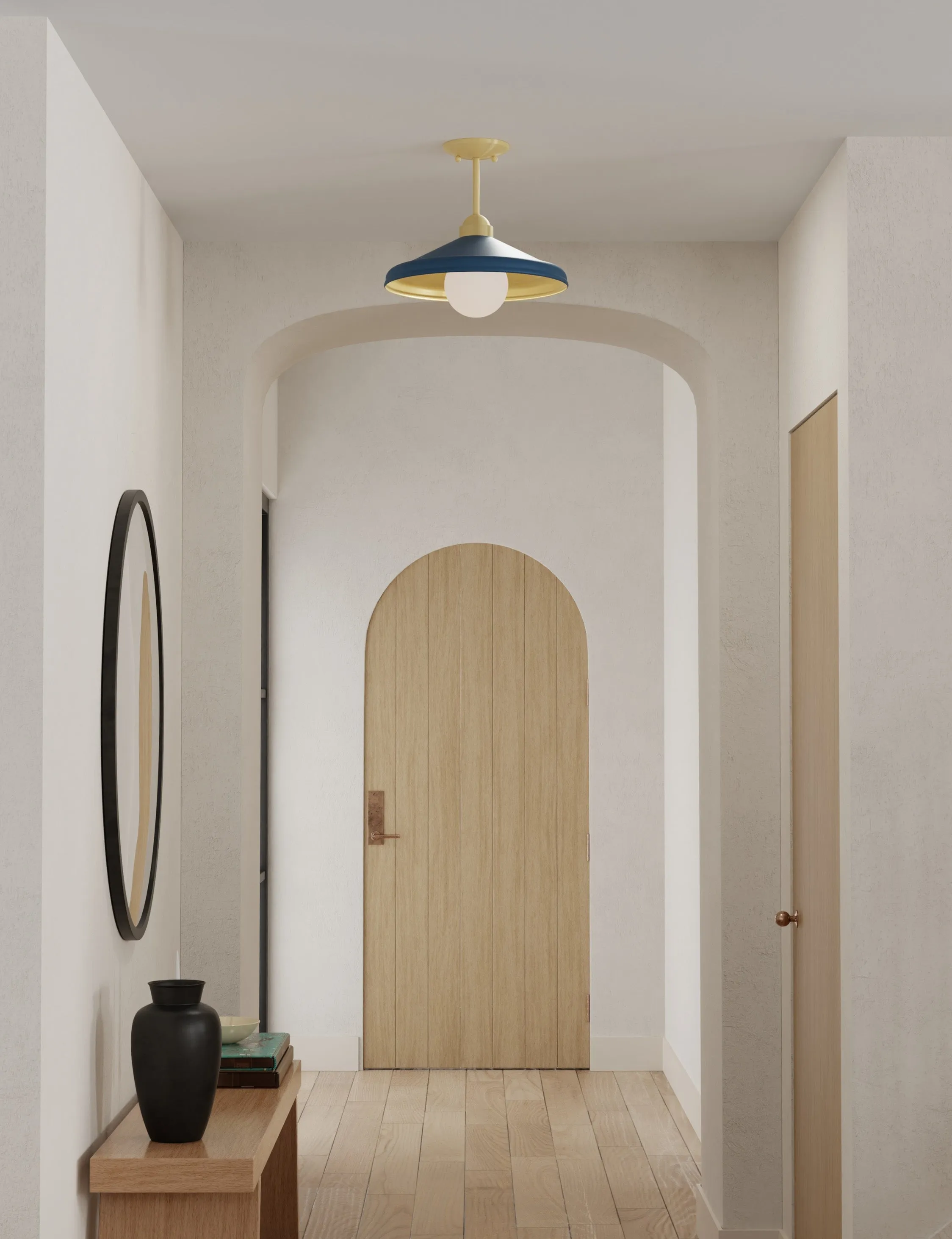 Parish Semi-Flush Mount Light