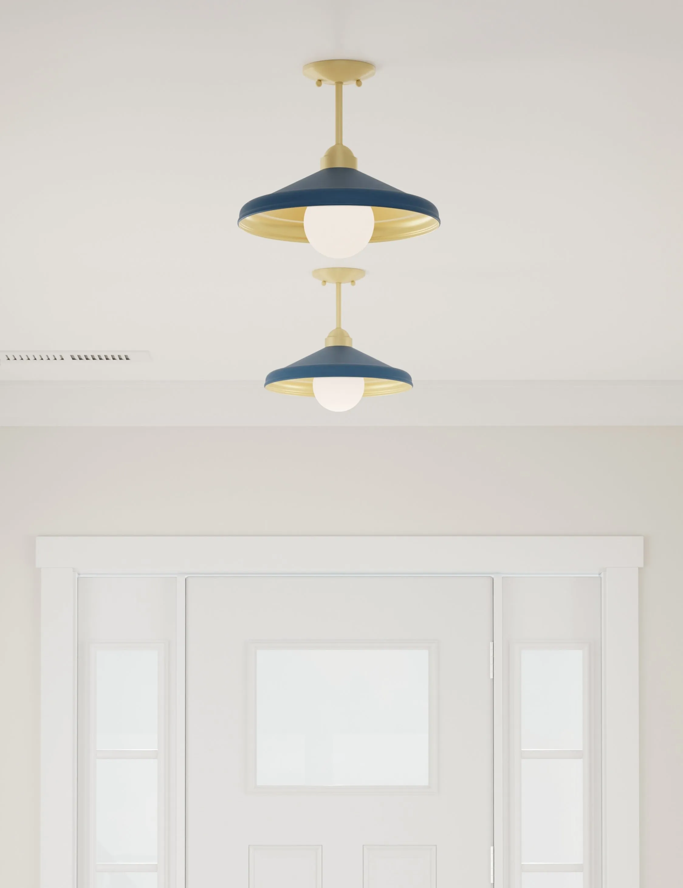 Parish Semi-Flush Mount Light