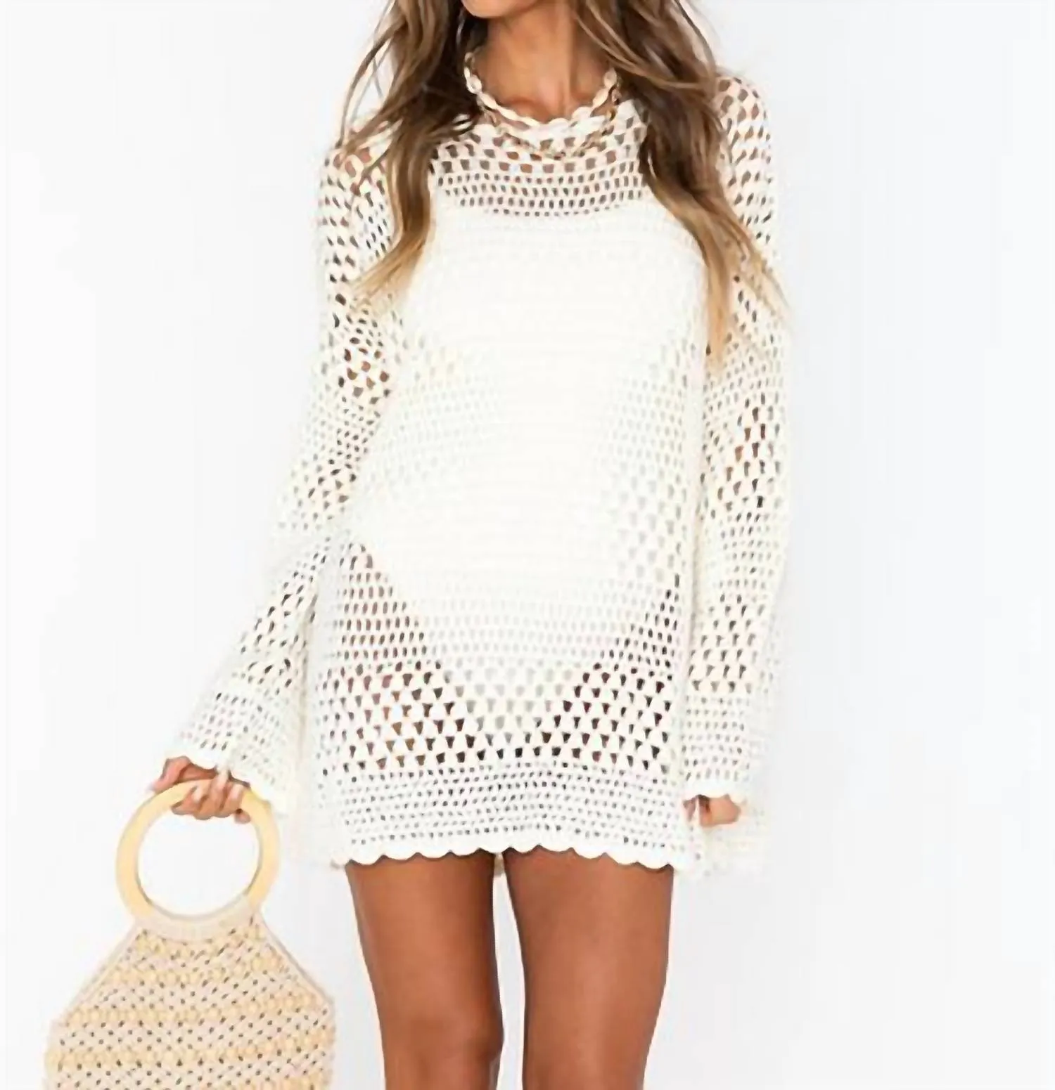 Paula Pullover In White