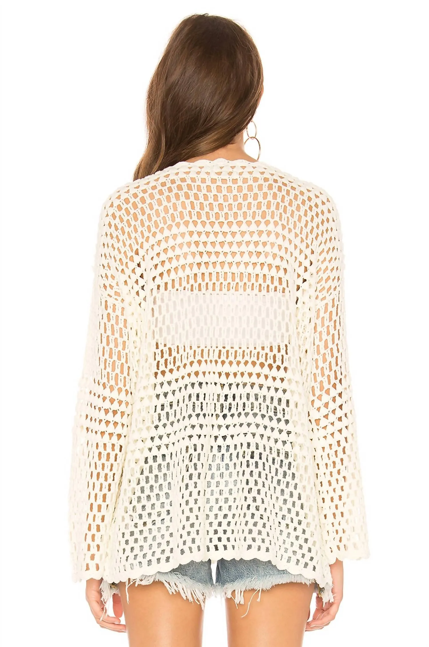 Paula Pullover In White