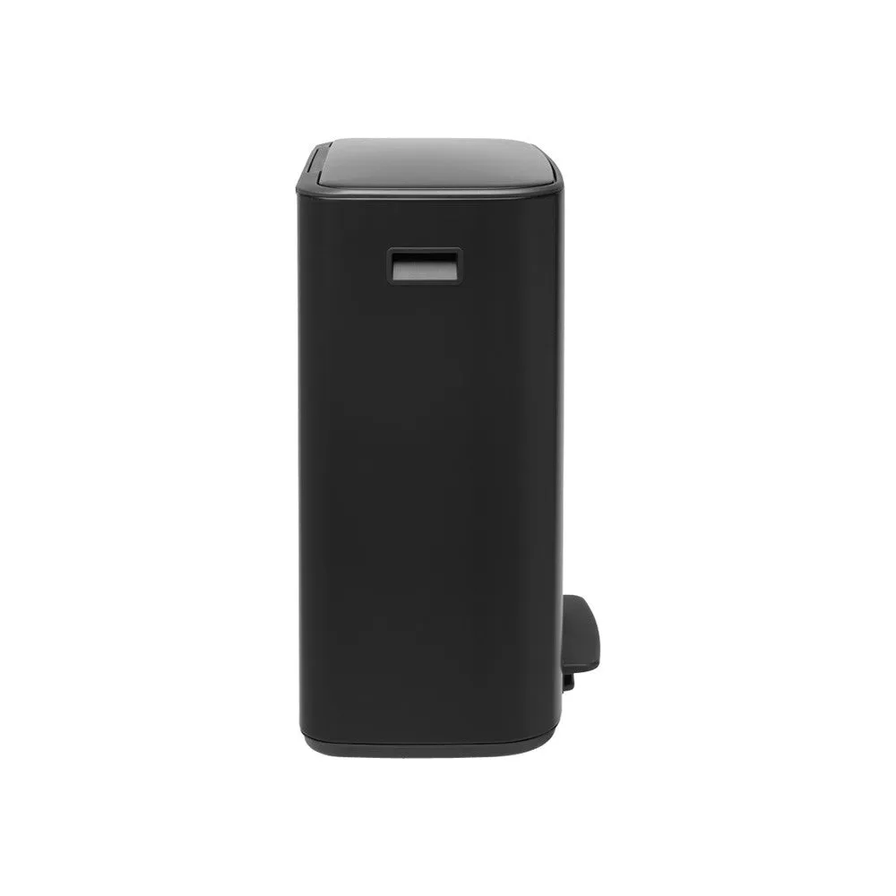 Pedal bin, 2 x 30L, Brabantia, Bo, matt black