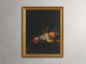 Peeled Framed Print