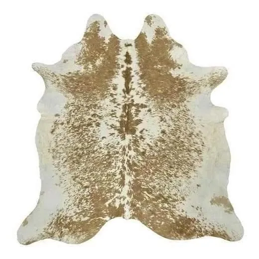 Peppered Palomino Cowhide Rug USA rug, patriotic rug