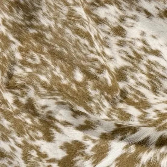 Peppered Palomino Cowhide Rug