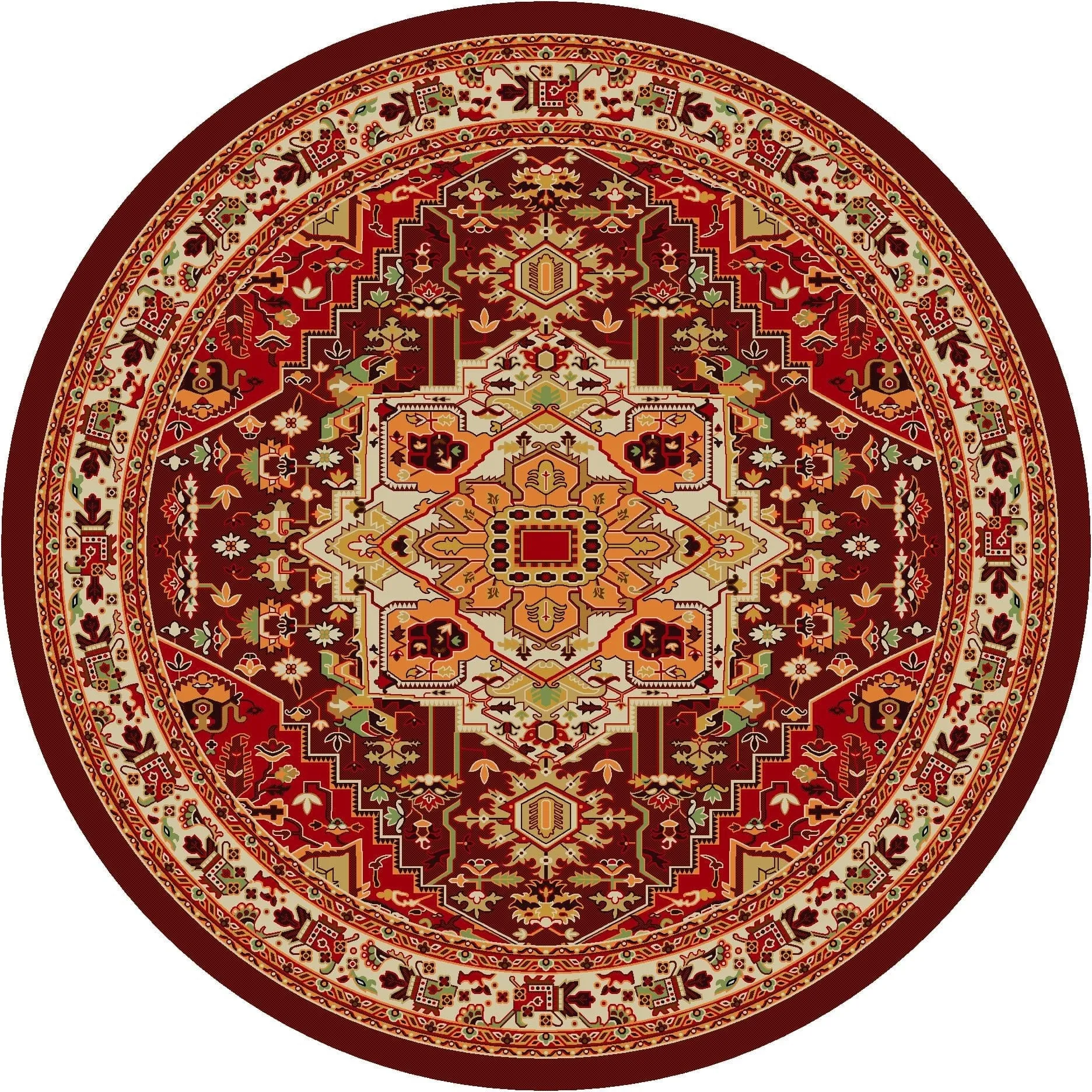 Persia Blaze Area Rugs