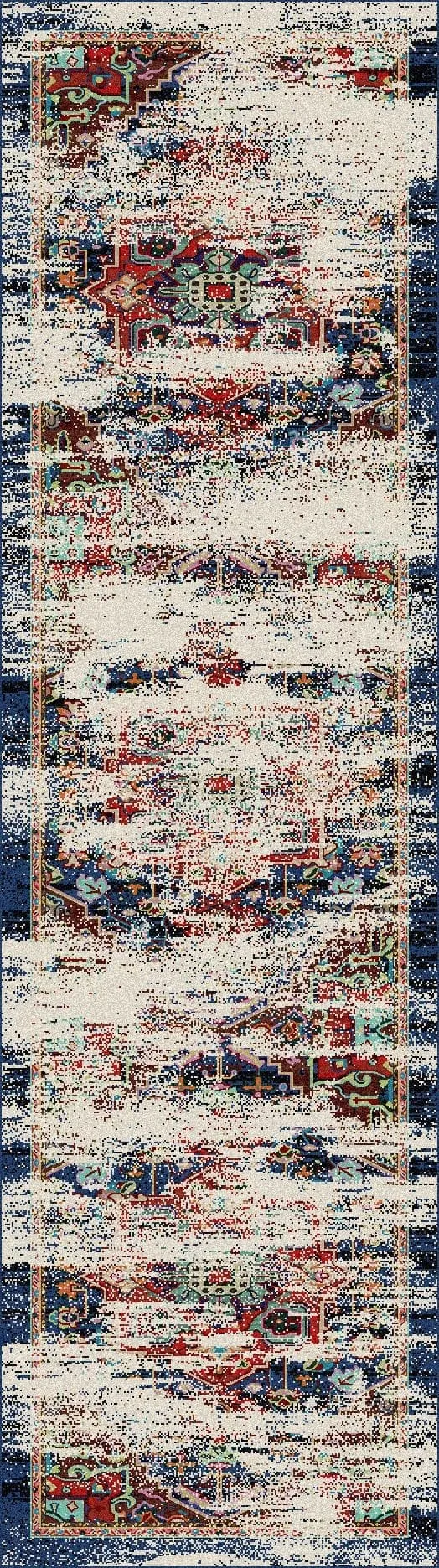 Persia Distressed Area Rugs & Runner