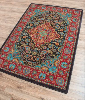 Persian Montreal Desert Area Rugs sectional couch, U-shape sofa