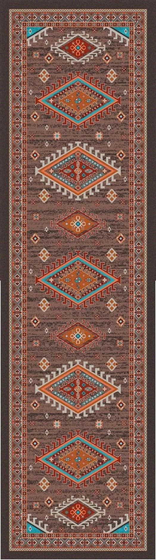 Persian Southwest Rugs - Brown (Hand Tufted)