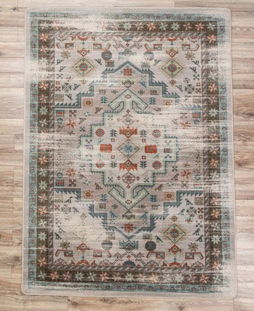 Persian Version Distressed Area Rugs