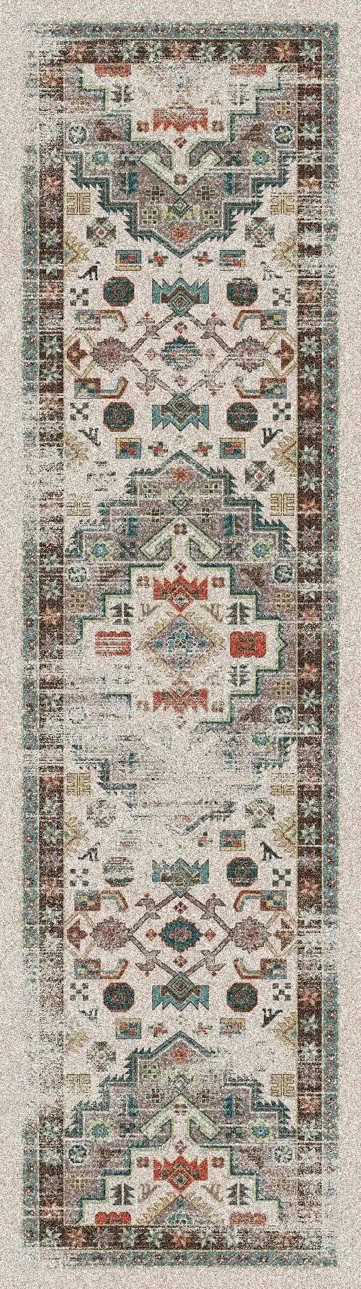 Persian Version Distressed Area Rugs