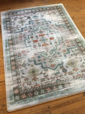 Persian Version Distressed Area Rugs folding guest bed, rollaway bed