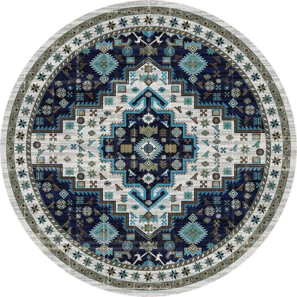 Persian Version Dusk Blue Rugs