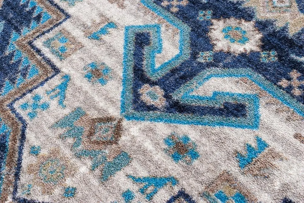 Persian Version Dusk Blue Rugs