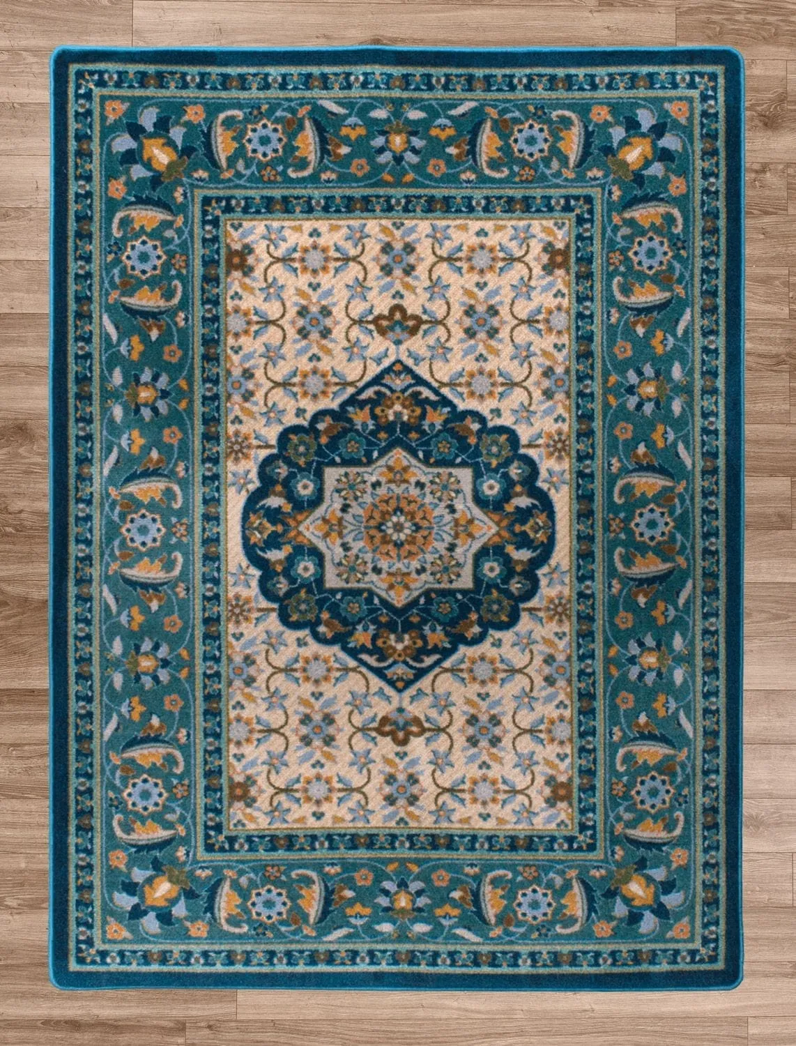 Persian Worn Navy Rugs & Runner