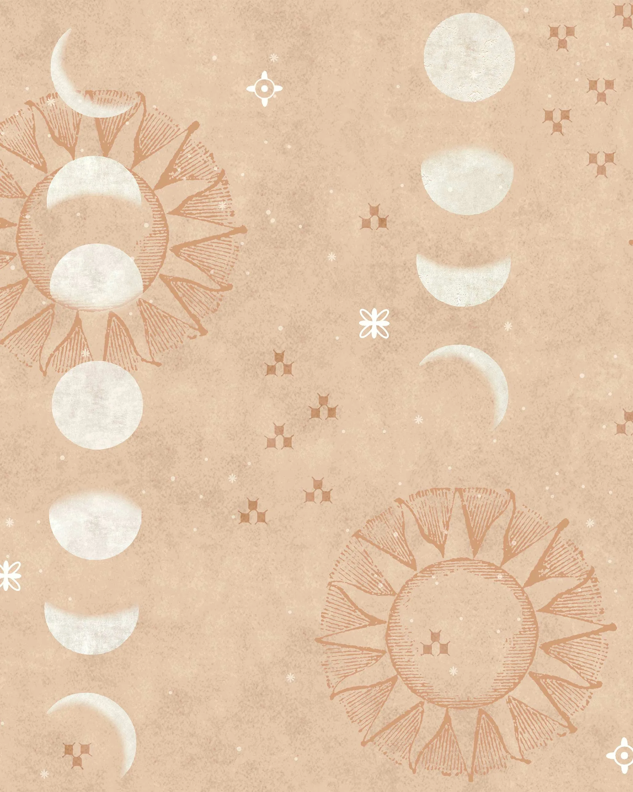 Petals In The Sky Wallpaper - Peach dinnerware set, ceramic plates