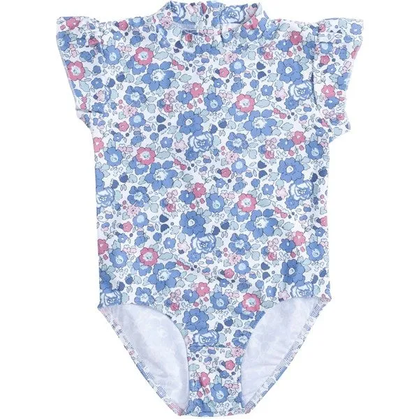 Petit Crabe Betsy B Beaa Swimsuit Liberty? fabric
