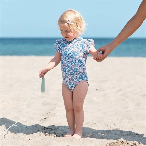 Petit Crabe Betsy B Beaa Swimsuit Liberty? fabric