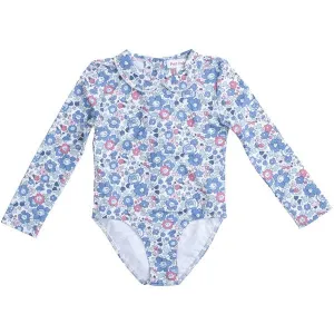 Petit Crabe Betsy B Peeter Pan Swimsuit Liberty? fabric