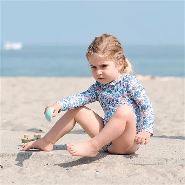 Petit Crabe Betsy B Peeter Pan Swimsuit Liberty? fabric