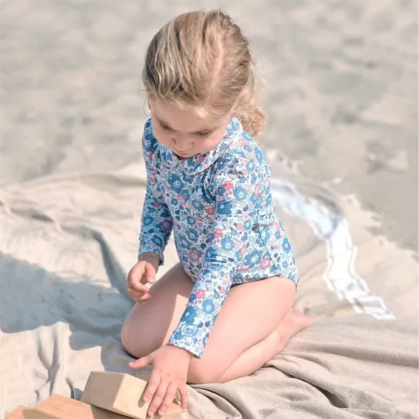 Petit Crabe Betsy B Peeter Pan Swimsuit Liberty? fabric
