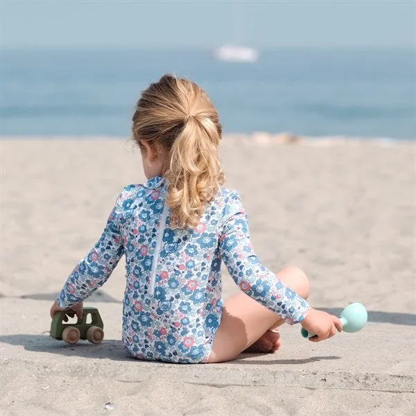 Petit Crabe Betsy B Peeter Pan Swimsuit Liberty? fabric