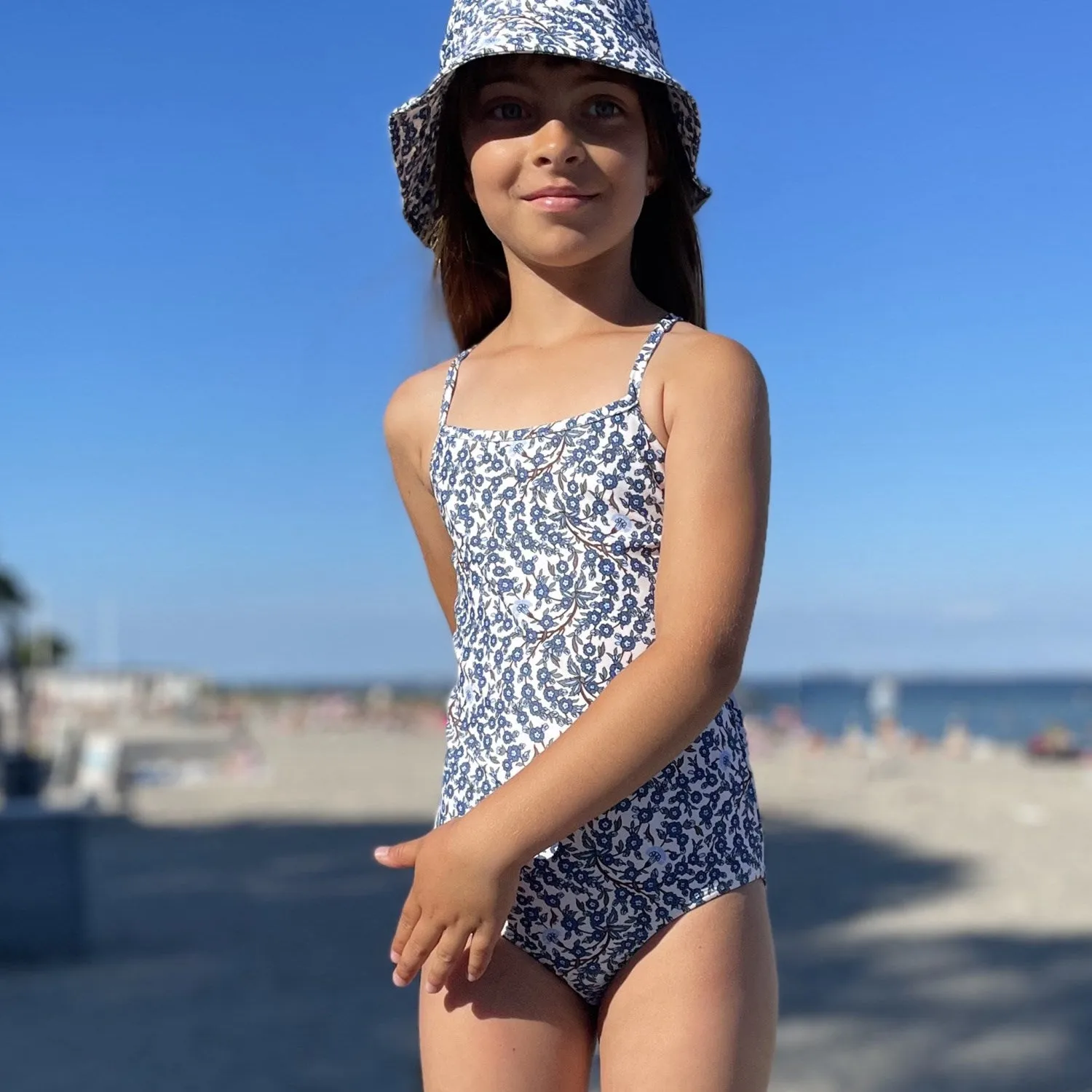 Petit Crabe Empress B Barbara Swimsuit - Made With Liberty Fabric