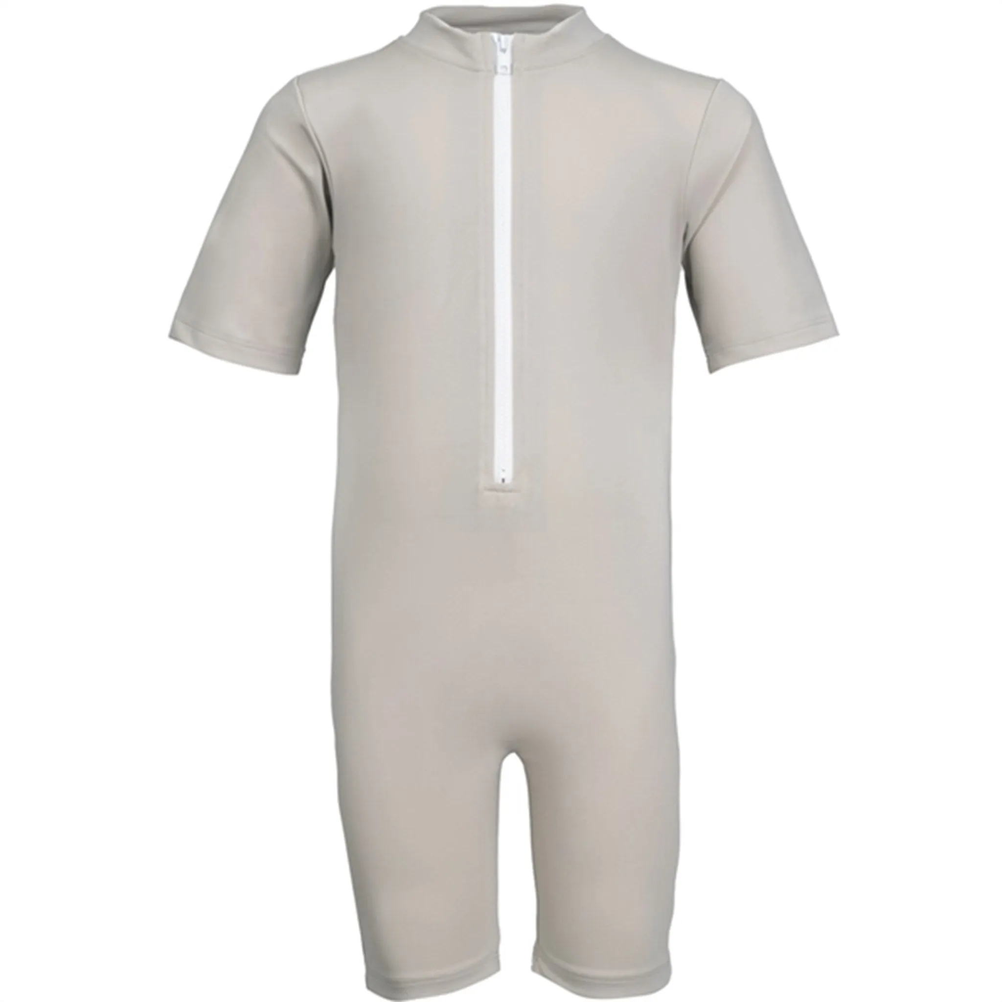 Petit Crabe Latte Noe Onesie with Zipper