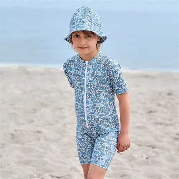 Petit Crabe Poppy & Daisy Natsu Bodysuit Liberty? fabric