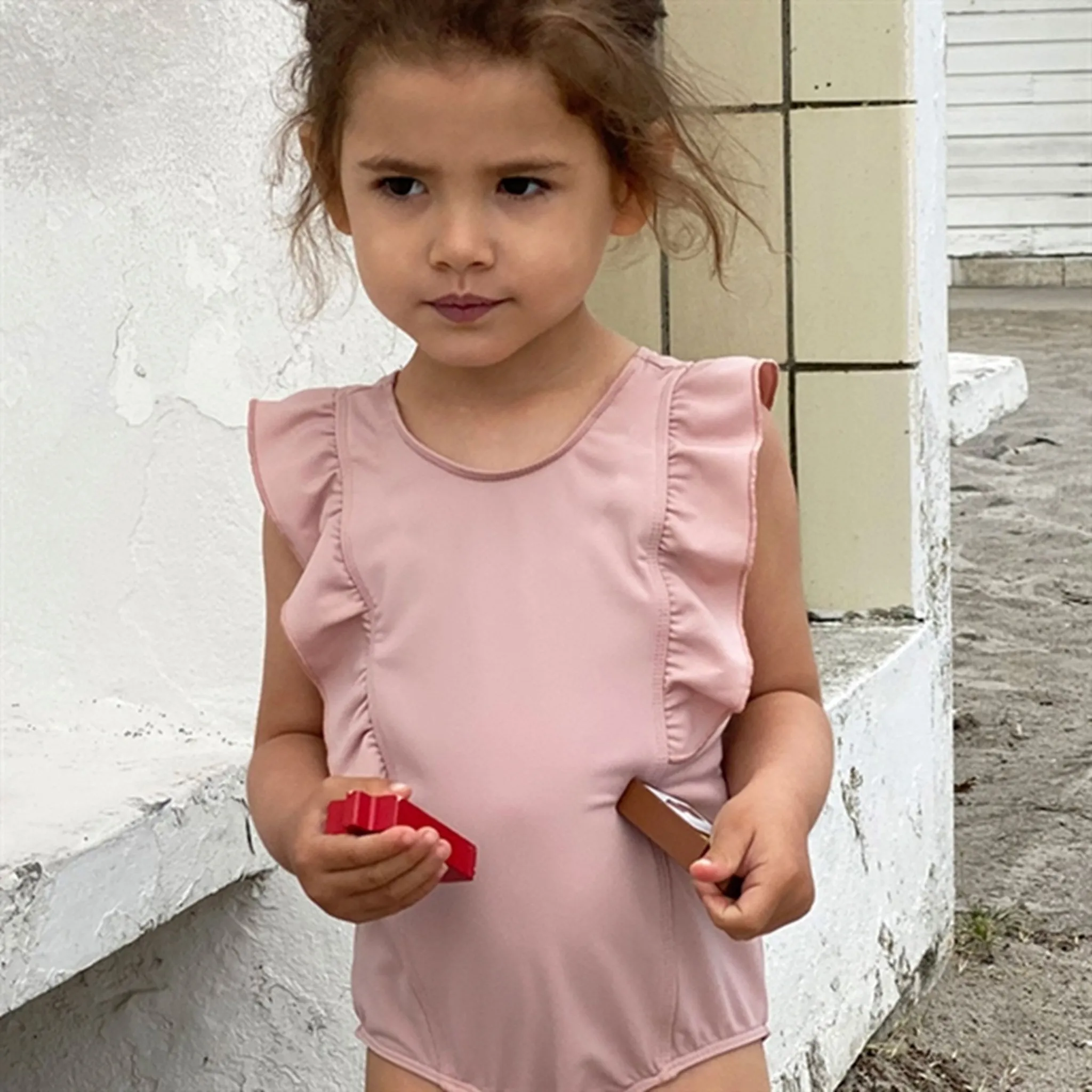 Petit Crabe Rose Nude Swimsuit