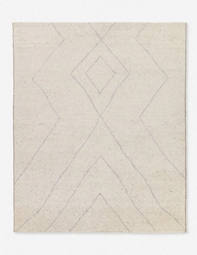 Piaf Hand-Knotted Wool-Blend Rug