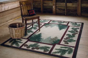 Pine Forest Maize Area Rugs folding guest bed, rollaway bed