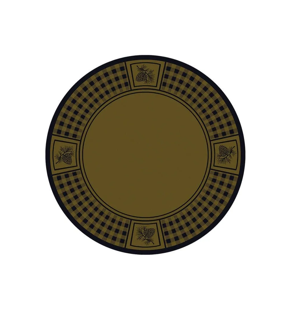 Pine Refuge Cabin Rugs - 2 Colors serving tray, cheese board