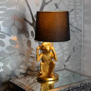 Playful Elegance with Black Monkey Lamp with Matching Shade kitchen essentials, utensils set