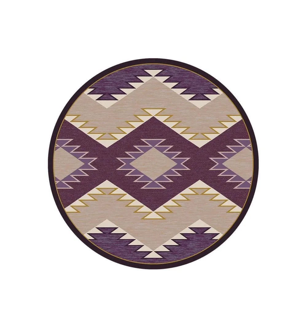 Plum Heritage Rug Collection - Raspberry