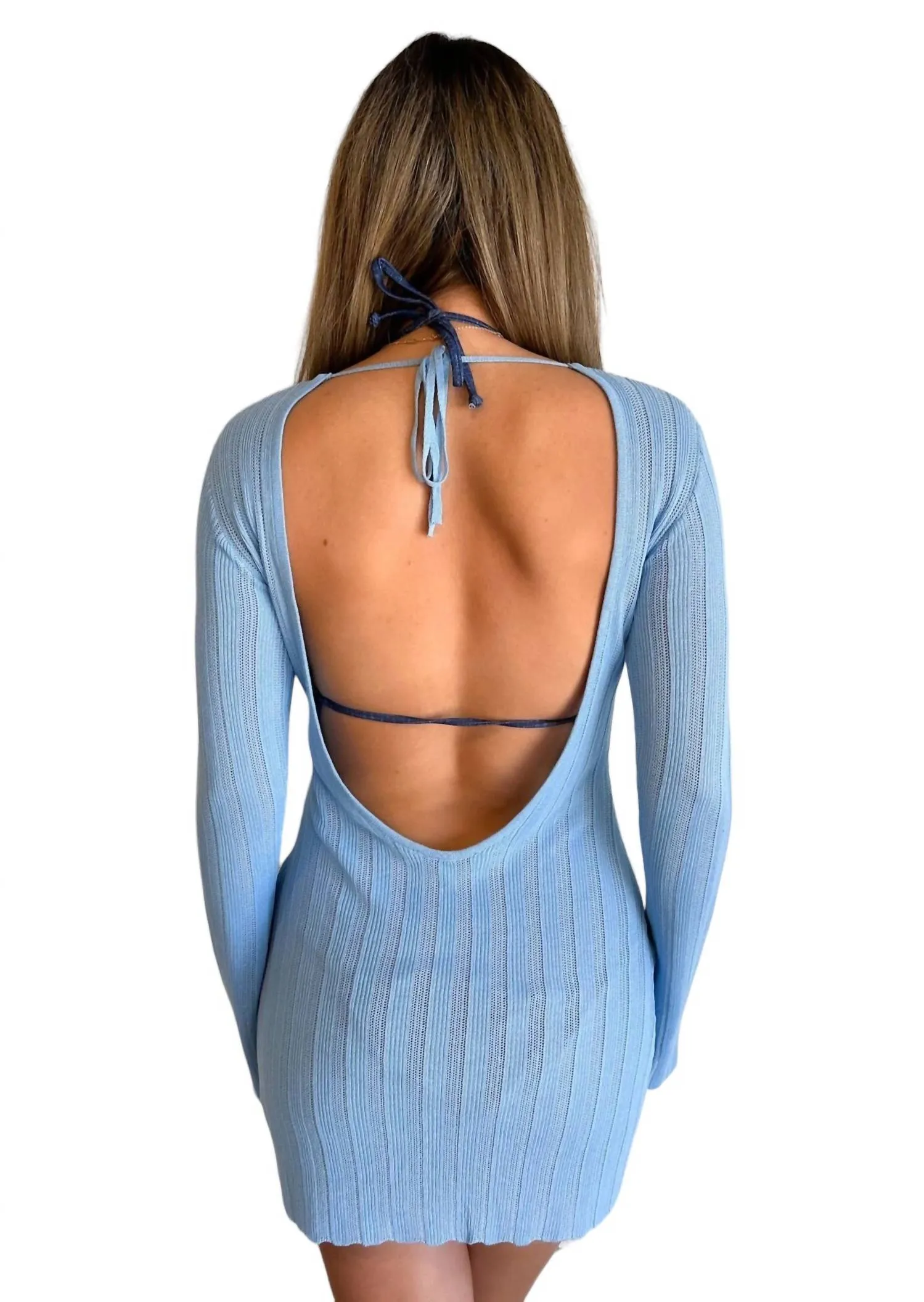 Pool Party Swim Cover Up In Blue