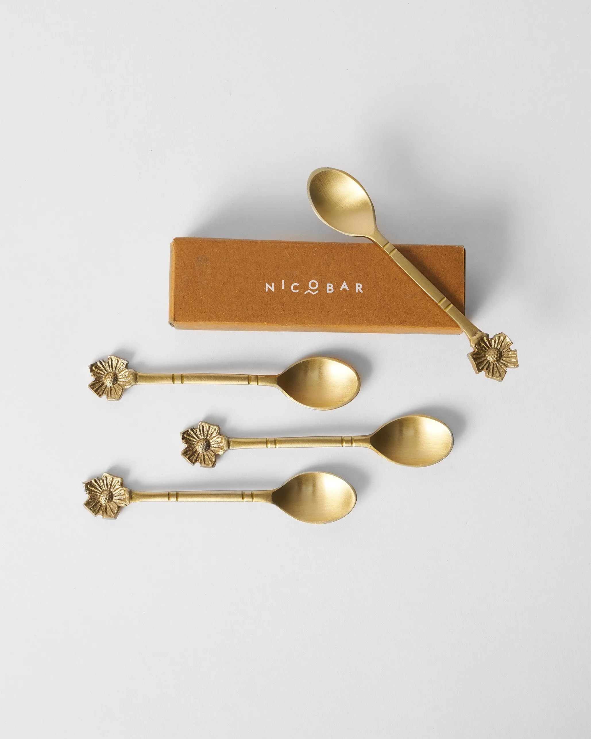 Poppy Dessert Spoon - Set of 4
