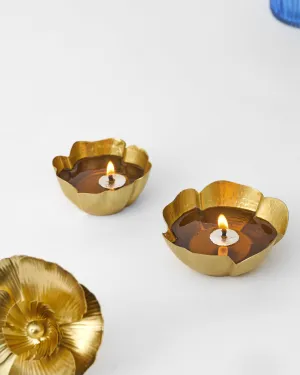 Poppy Diya - Set of 2 dinnerware set, ceramic plates