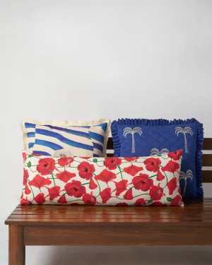 Poppy Field Cushion Cover accent chair, modern chair