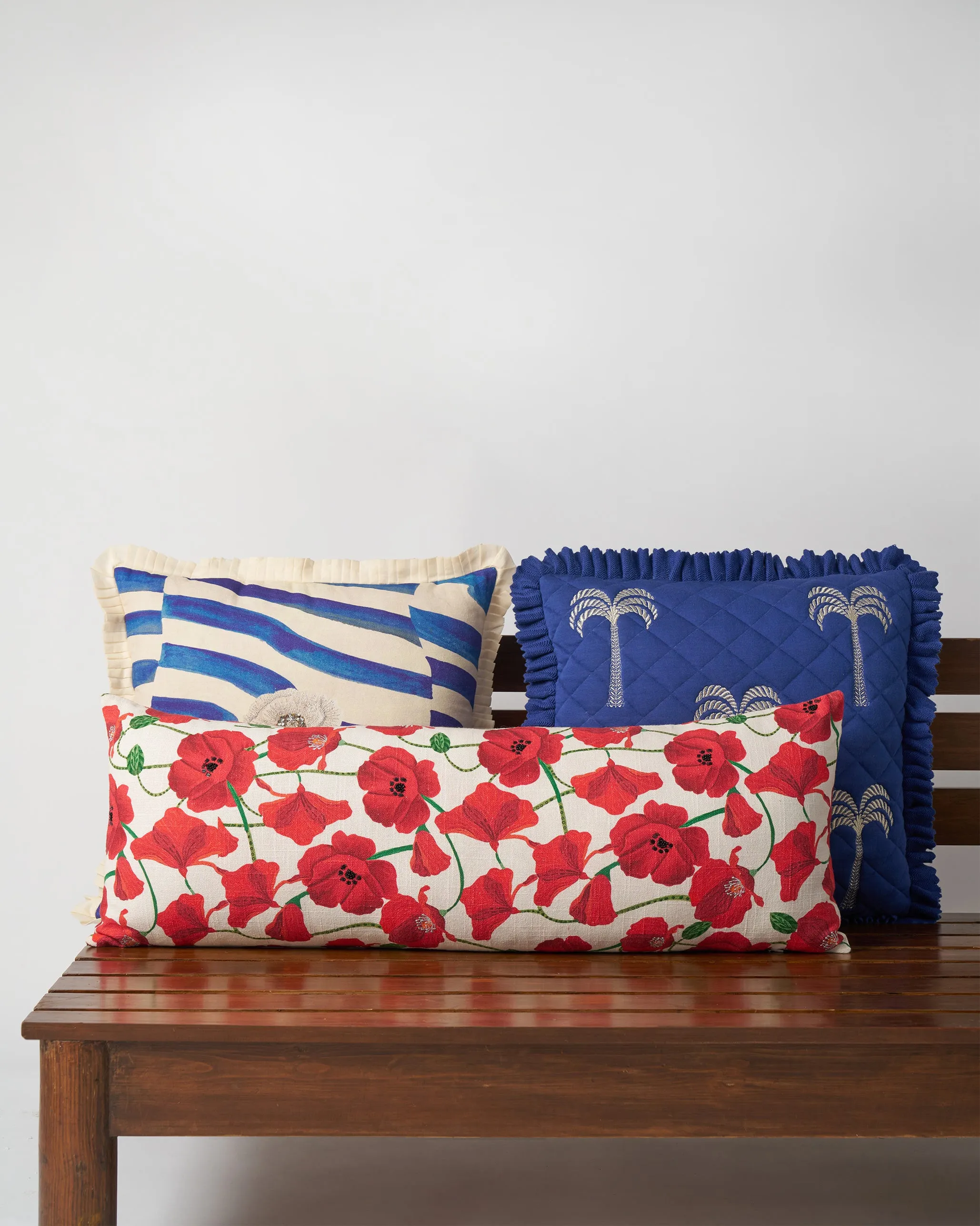 Poppy Field Cushion Cover accent chair, modern chair