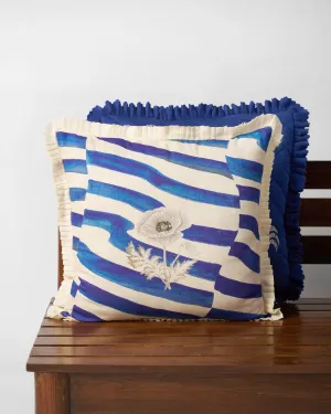 Poppy Stripes Cushion Cover accent chair, modern chair