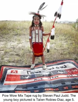 Pow Wow Mix Tape Accent Rugs