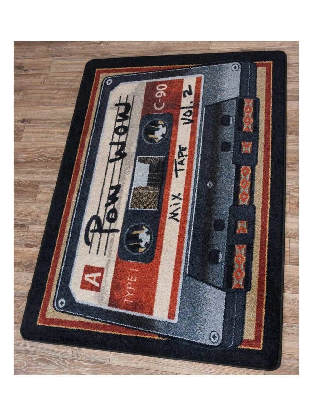 Pow Wow Mix Tape Accent Rugs sectional couch, U-shape sofa