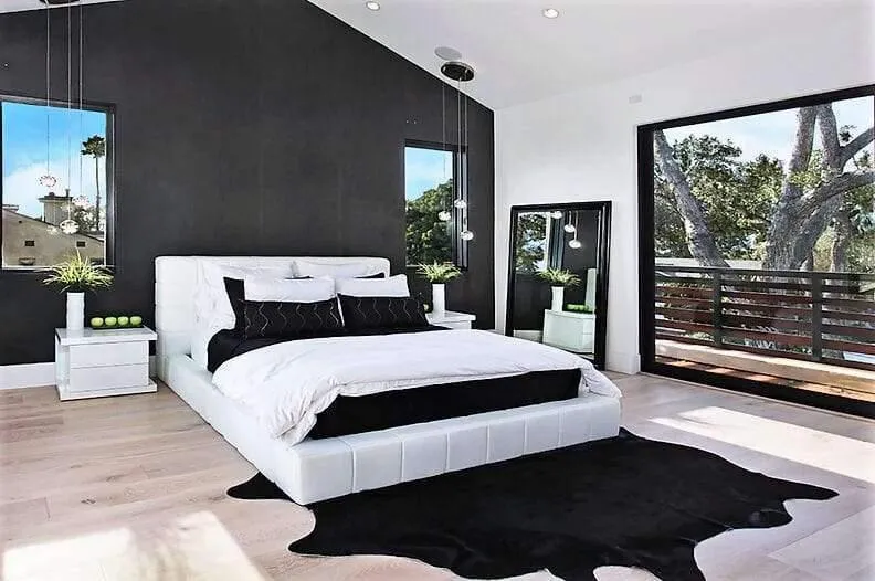 Premium Black Brazilian Cowhide Rug