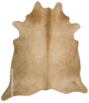 Premium Brazilian Palomino Cowhide Rug wall decor, home accessories